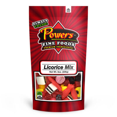 Fine Food Licorice Candy Bag - Powers